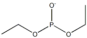 Diethoxyphosphinous acidanion Struktur