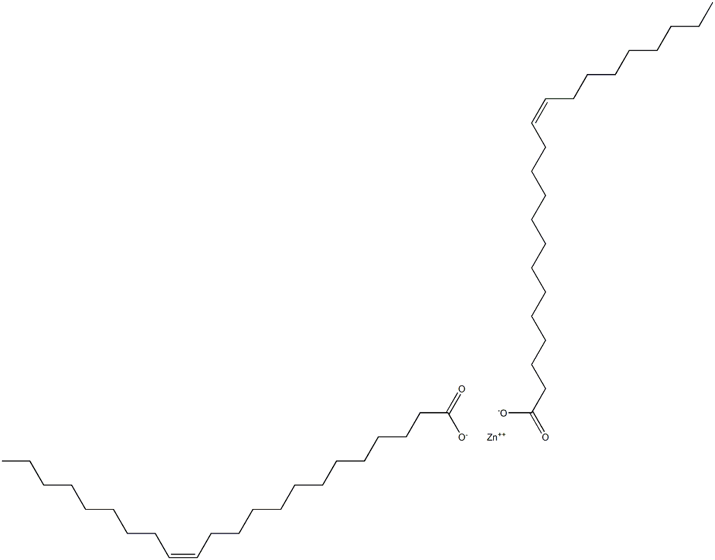 Dierucic acid zinc salt Struktur