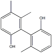 5,6,6'-Trimethyl-1,1'-biphenyl-2,2'-diol Struktur