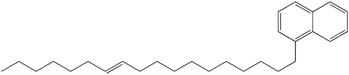 1-(11-Octadecenyl)naphthalene Struktur