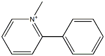 1-Methyl-2-phenylpyridinium Struktur