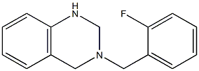 3-(2-Fluorobenzyl)-1,2,3,4-tetrahydroquinazoline Struktur