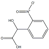 (+)-o-Nitro-L-mandelic acid Struktur