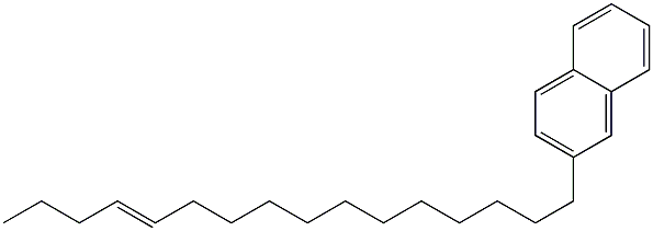 2-(12-Hexadecenyl)naphthalene Struktur