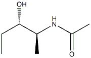 (2S,3S)-2-Acetylamino-3-pentanol Struktur