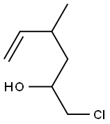 1-Chloro-4-methyl-5-hexen-2-ol Struktur