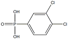 3,4-Dichlorophenylphosphonic acid Struktur