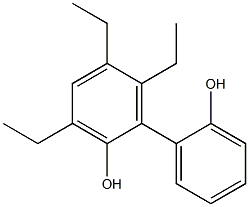 3,5,6-Triethyl-1,1'-biphenyl-2,2'-diol Struktur