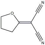 2(5H)-(Dicyanomethylene)-3,4-dihydrofuran Struktur