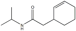 N-Isopropyl-2-cyclohexene-1-acetamide Struktur