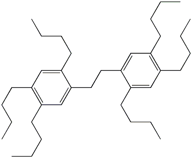 2,2'-Ethylenebis(1,4,5-tributylbenzene) Struktur