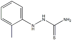 1-(2-Methylphenyl)thiosemicarbazide Struktur