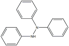 1,1,2-Triphenylhydrazine Struktur