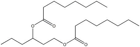 ジオクタン酸1,3-ヘキサンジイル 化學(xué)構(gòu)造式