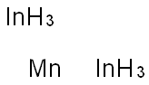 Manganese diindium Struktur