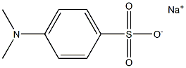 4-Dimethylaminiobenzenesulfonic acid sodium salt Struktur