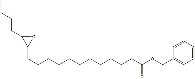 13,14-Epoxystearic acid benzyl ester Struktur