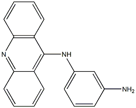 N-(3-Aminophenyl)-9-acridinamine Struktur