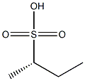 [S,(-)]-2-Butanesulfonic acid Struktur