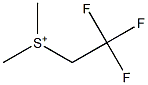 Dimethyl(2,2,2-trifluoroethyl)sulfonium Struktur