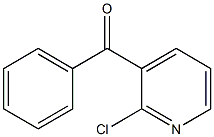 2-Chloro-3-benzoylpyridine Struktur