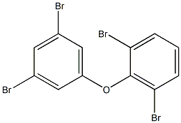 2,6-Dibromophenyl 3,5-dibromophenyl ether Struktur