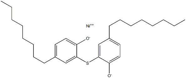 2,2'-Thio-bis(4-octylphenol) nickel salt Struktur