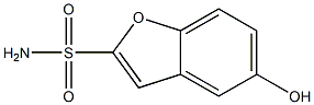 5-Hydroxybenzofuran-2-sulfonamide Struktur