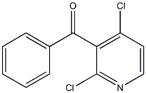 3-Benzoyl-2,4-dichloropyridine Struktur