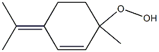 p-Mentha-2,4(8)-dien-1-yl hydroperoxide Struktur