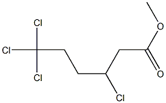 3,6,6,6-Tetrachlorocaproic acid methyl ester Struktur