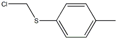 Chloromethyl 4-methylphenyl sulfide Struktur