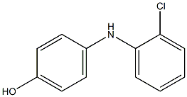 4-(2-Chloroanilino)phenol Struktur