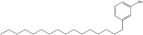 3-Hexadecylphenol Struktur