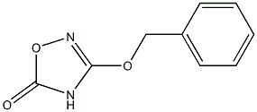 3-(Benzyloxy)-1,2,4-oxadiazol-5(4H)-one Struktur