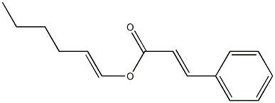 Cinnamic acid 1-hexenyl ester Struktur