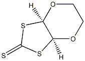 (1R,6S)-2,5-Dioxa-7,9-dithiabicyclo[4.3.0]nonane-8-thione Struktur