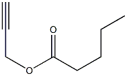 2-Propyn-1-ol valerate Struktur