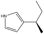 [R,(-)]-3-sec-Butyl-1H-pyrrole Struktur