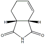 (3aR,7aS)-2,3,3a,4,5,7a-Hexahydro-1H-isoindole-1,3-dione Struktur