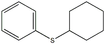 Cyclohexyl phenyl sulfide Struktur