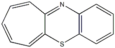 11-Aza-5-thia-5H-cyclohepta[b]naphthalene Struktur