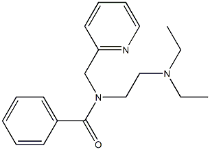 N-[2-(Diethylamino)ethyl]-N-(2-pyridinylmethyl)benzamide Struktur