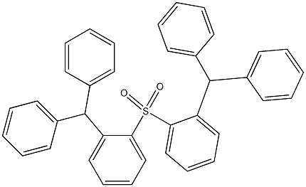 Benzhydrylphenyl sulfone Struktur