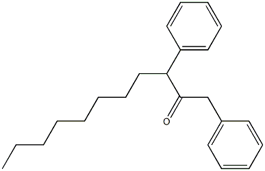 1,3-Diphenyl-2-undecanone Struktur