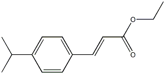 4-Isopropyl-trans-cinnamic acid ethyl ester Struktur