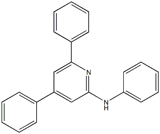 N,4,6-Triphenylpyridin-2-amine Struktur