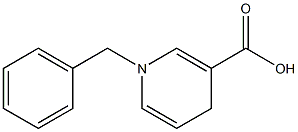 1-Benzyl-1,4-dihydronicotinic acid Struktur