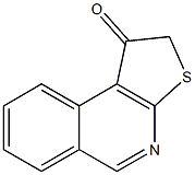 Thieno[2,3-c]isoquinoline 1-oxide Struktur