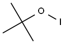 1-(Iodooxy)-1,1-dimethylethane Struktur